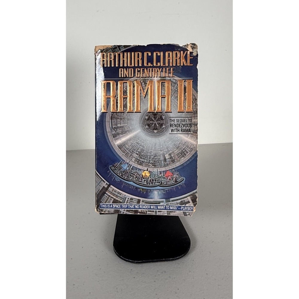Rama II by Arthur C. Clarke 1st Edition Bantam Books 1990 Vintage PB Sci-Fi